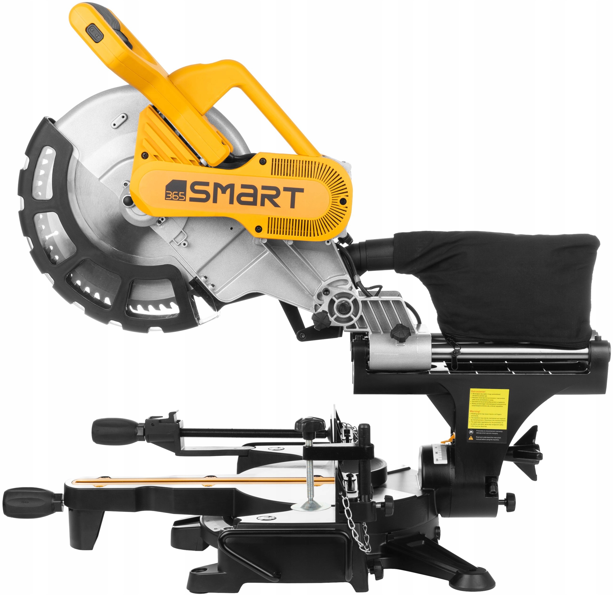 PILARKA PIŁA UKOSOWA UKOŚNICA SMART365 Z POSUWEM I LASEREM 2000W 305 mm Zasilanie sieciowe