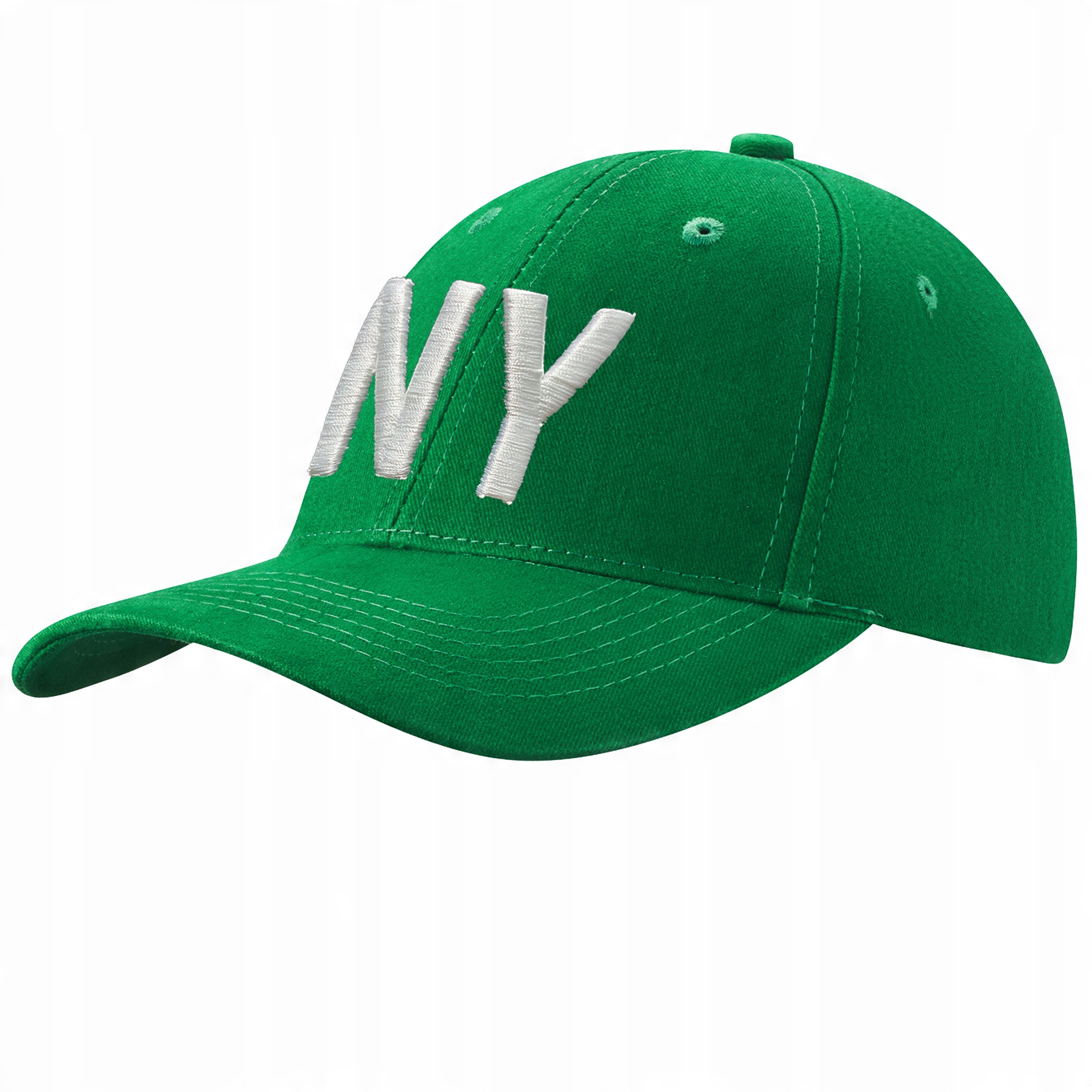 

Czapka Z Daszkiem Haft 3D Ny Zielona