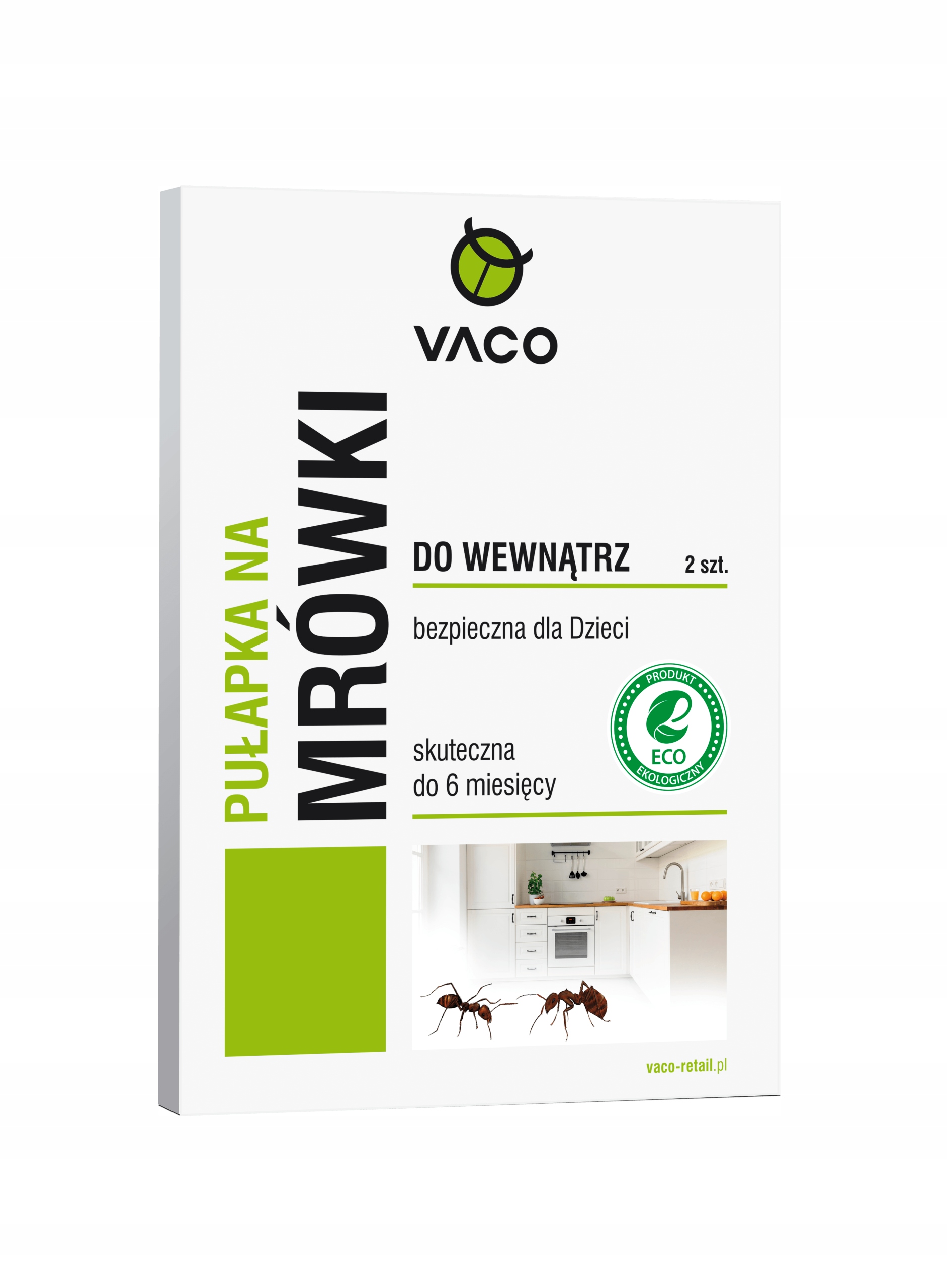 

Vaco Eco pułapka na Mrówki Do Wewnątrz 2szt.