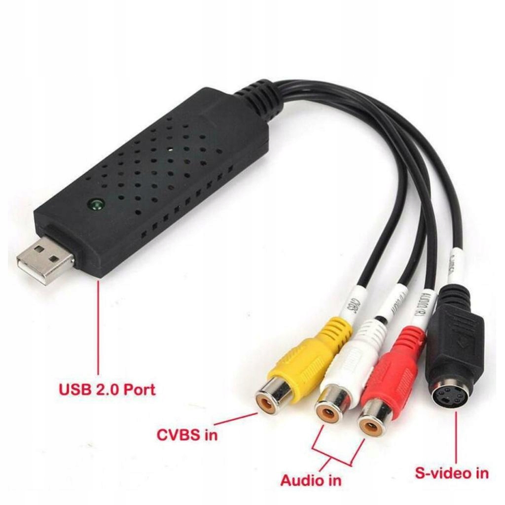 Kabel USB 2.0 VHS na DVD Converter Audio RCA Kod producenta Bsinlin-68018280