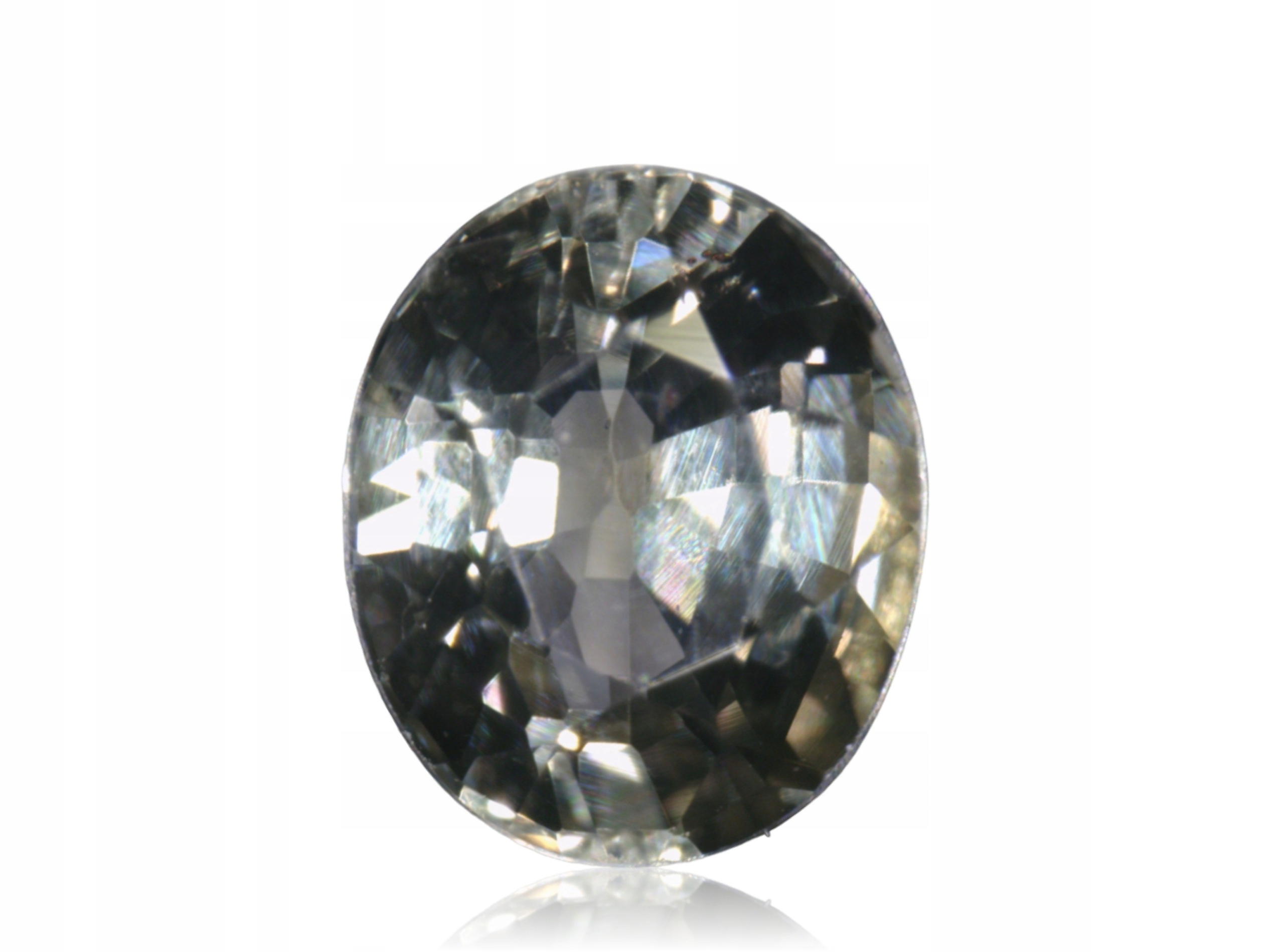 Přírodní Safír 0.31ct Zelený Ovál eCertifikát Wbd