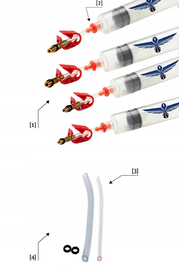 ZESTAW DO ODPOWIETRZANIA AVID SRAM MAGURA FULL Marka Bleed kit
