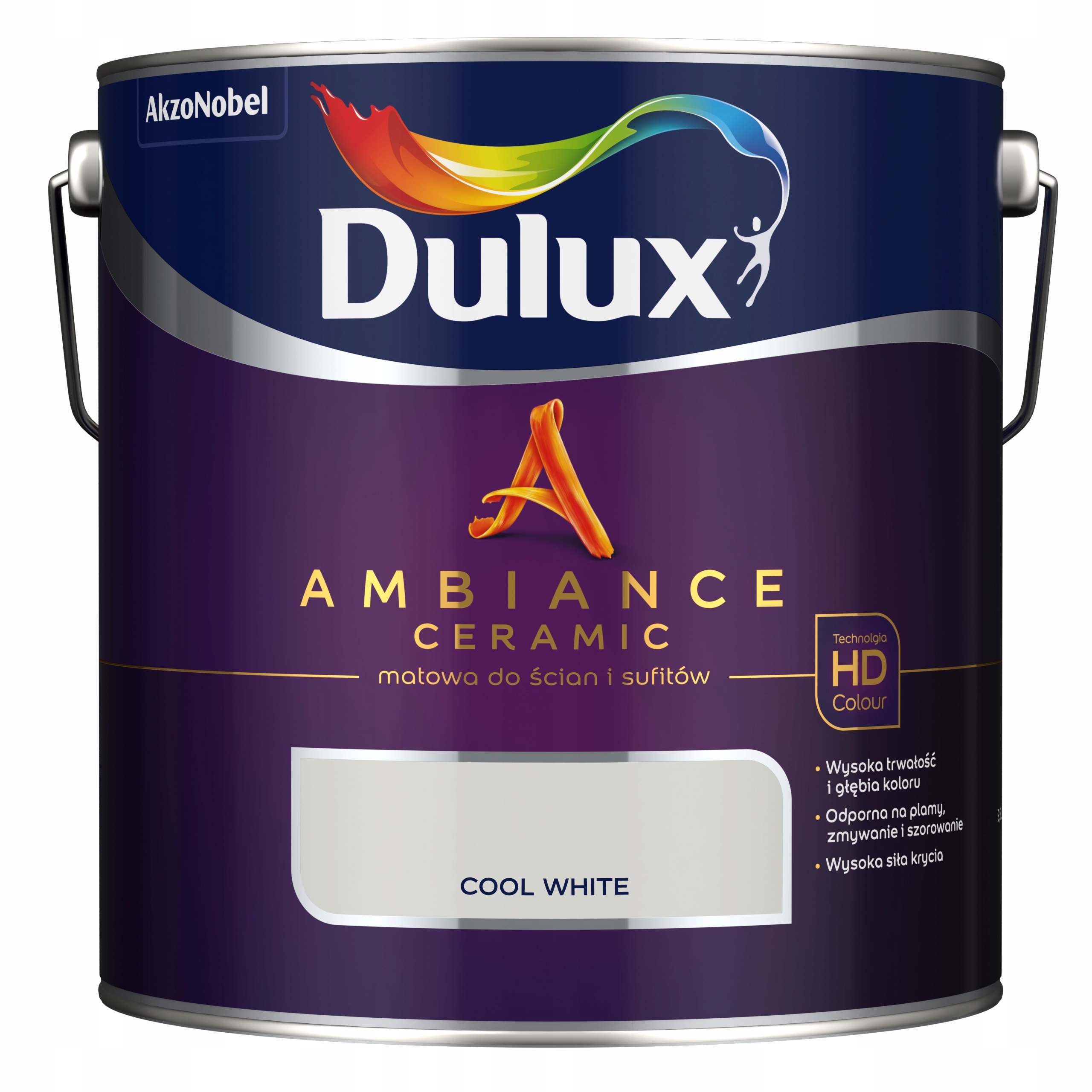 Dulux Ambiance farba ceramiczna Cool White 2,5L