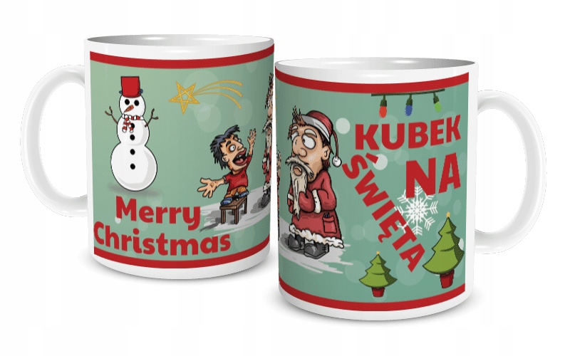 

Kubek Świąteczny Mikołajki Święta