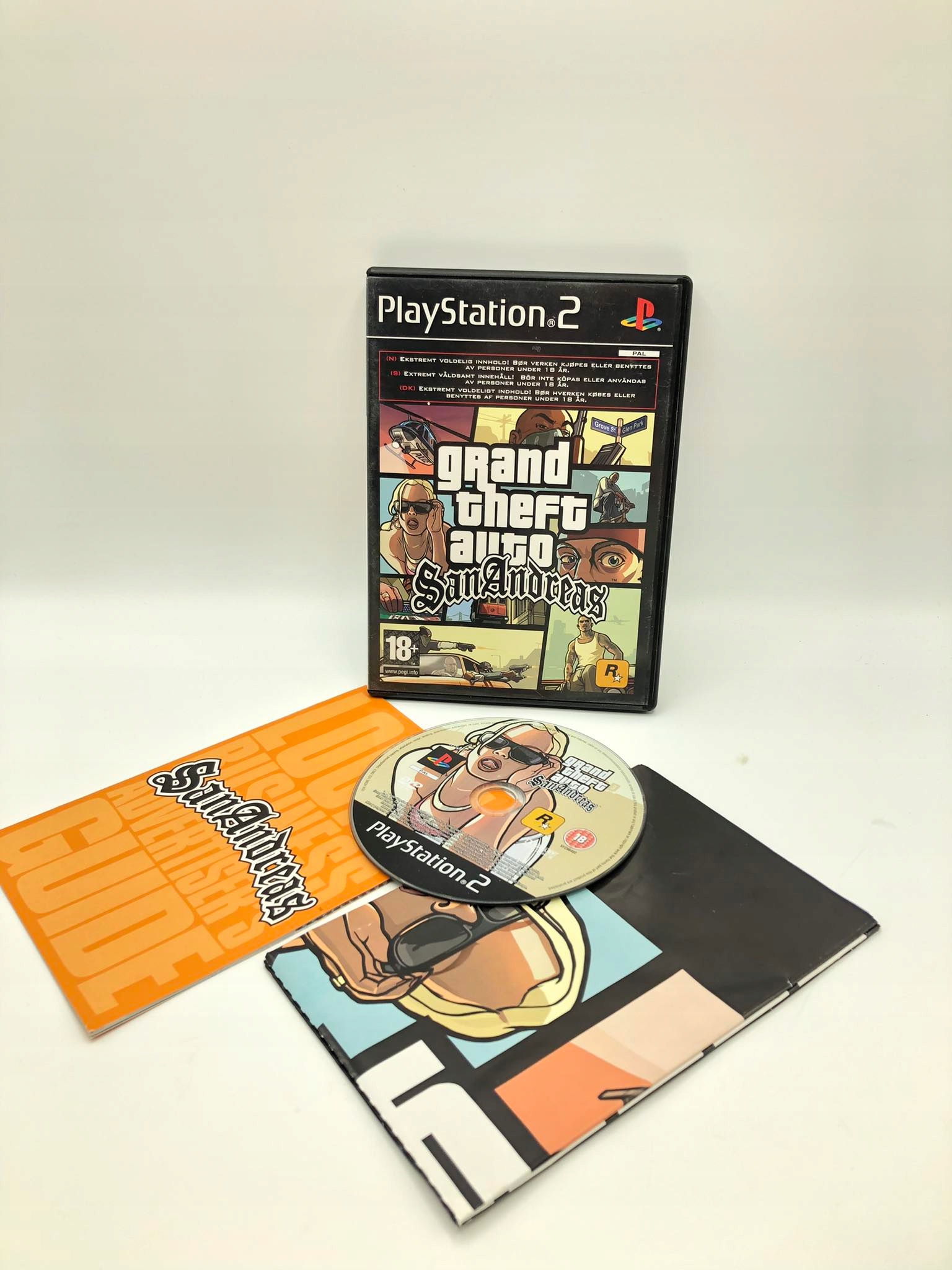 Gra GRAND THEFT AUTO SAN ANDREAS Sony PlayStation 2 (PS2)