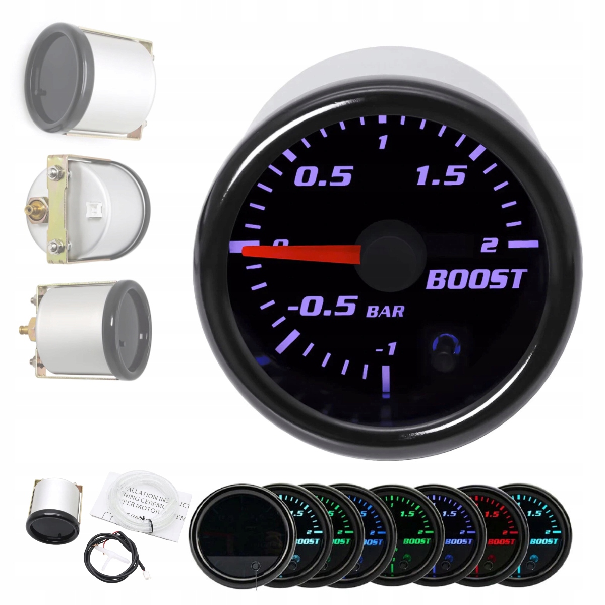 Set Indikátor přeplňovacího tlaku Turbo turbíny Sada