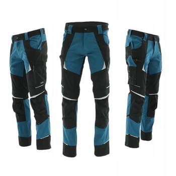 Spodnie męskie Cottonflex funkcjonalne Sara Bhp petrol czarny 52-L