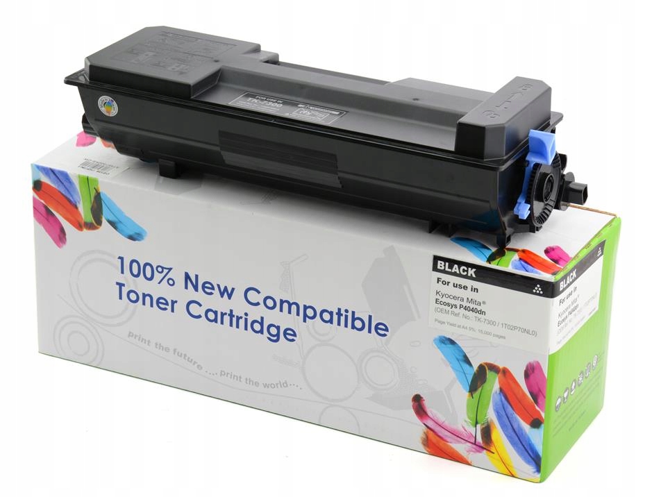 Toner Cartridge Web Černý Kyocera TK7300 náhrada TK-7300