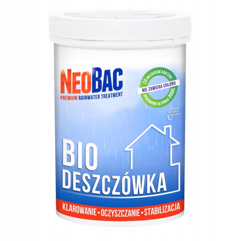 

NeoBac Bio Deszczówka oczyszczanie woda 500g