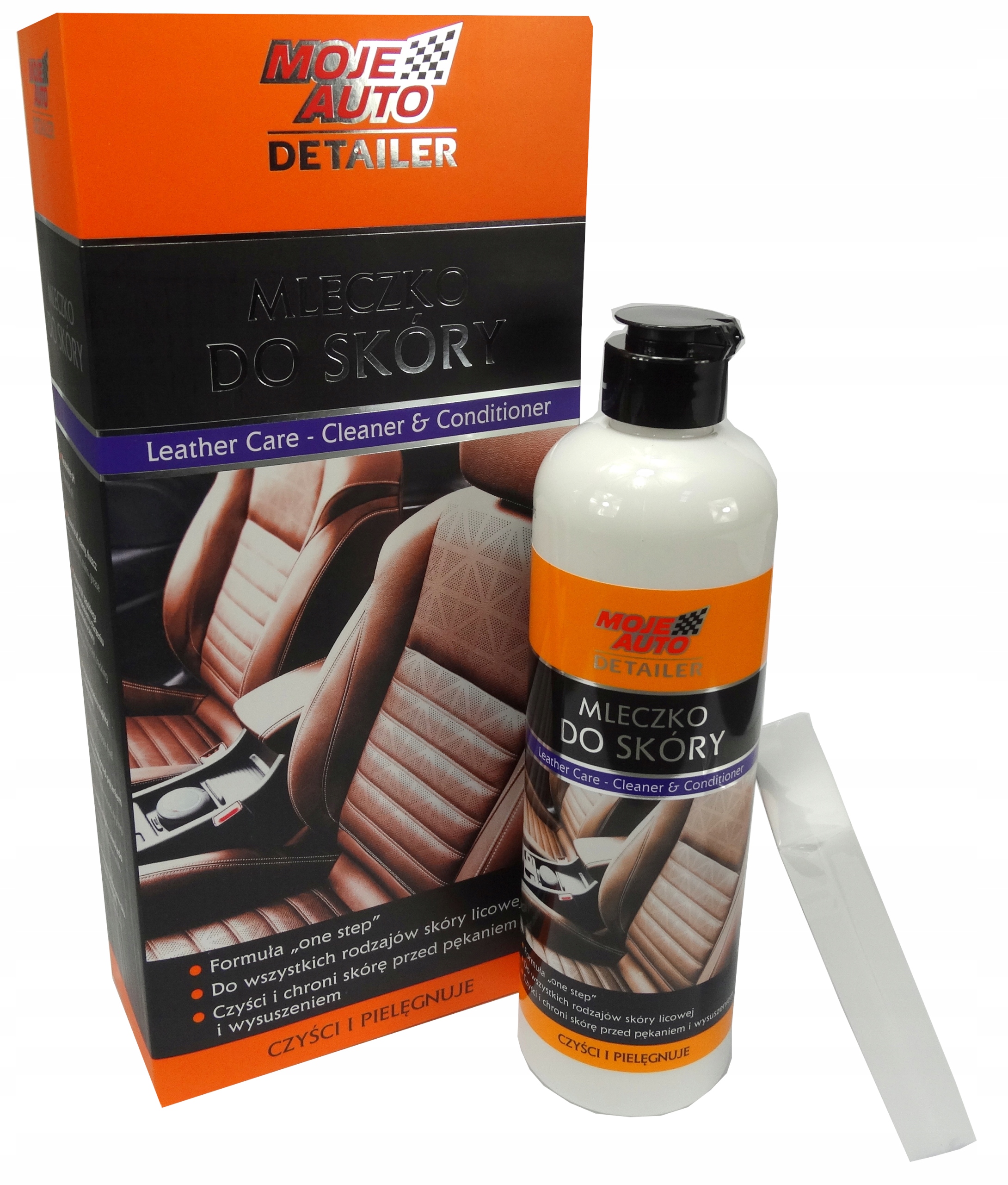 

Moje Auto Detailer Mleczko Do Skór 500ML