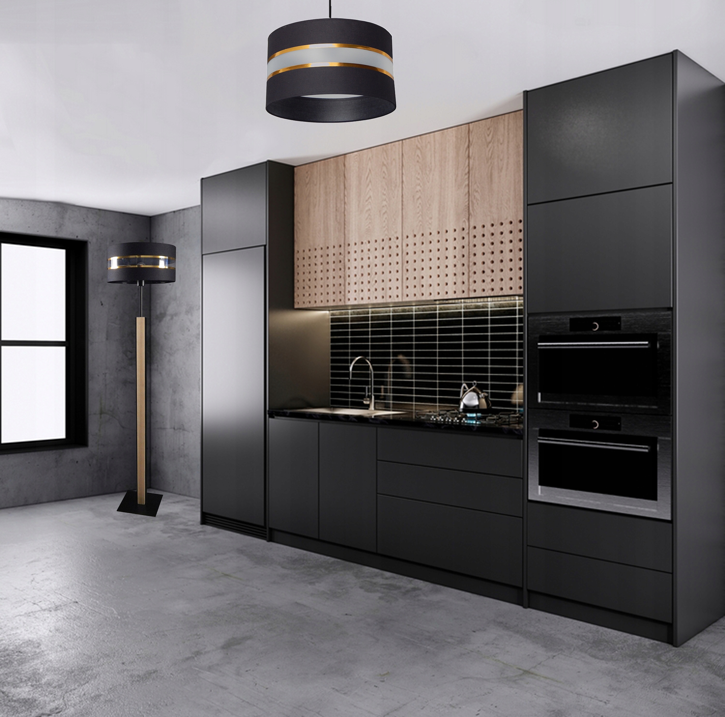 KLOSZ DO LAMP ABAŻUR 20CM E27 DO ŻYRANDOLA WISZĄCEJ SUFITOWEJ PODŁOGOWEJ Rodzaj abażur