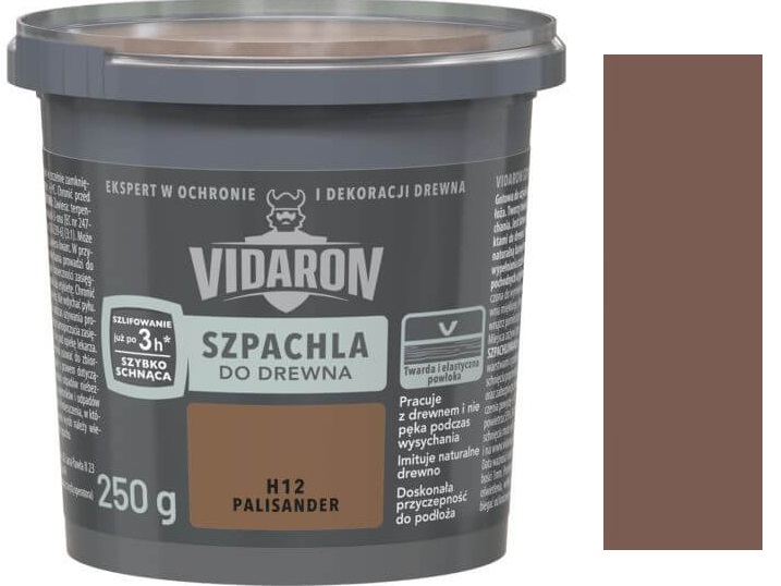

Vidaron Szpachla Do Drewna Palisander H12 250G