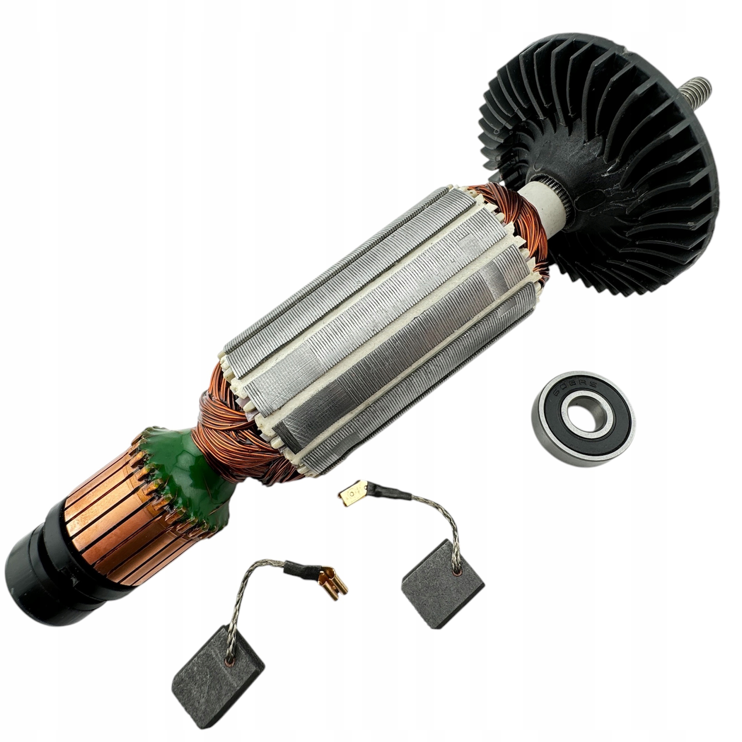 Rotor Dewalt DWE4257 DWE4246 DWE4263 DWE4314 DWE4336 kartáče s magnet