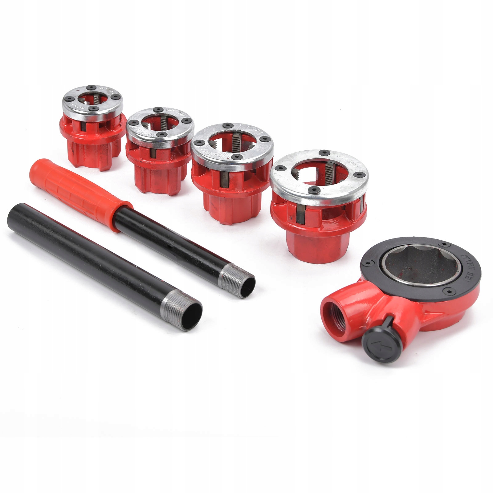 Závitovač Na Trubky S Ráčnou Prvky Sada Nařezávačů Na Násadu Nástavce