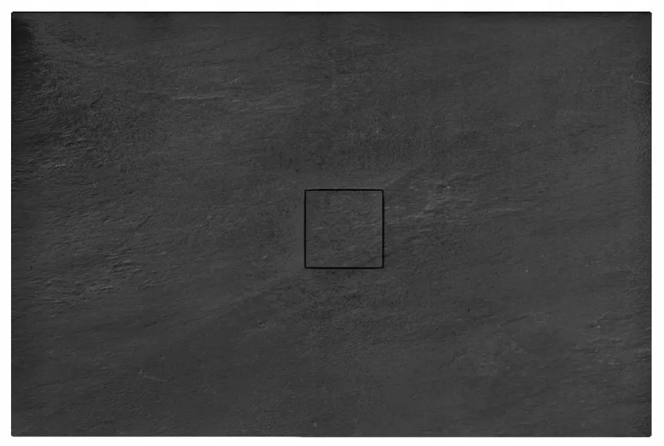 Rea Sprchová Vanička Stone Black 90x120 cm