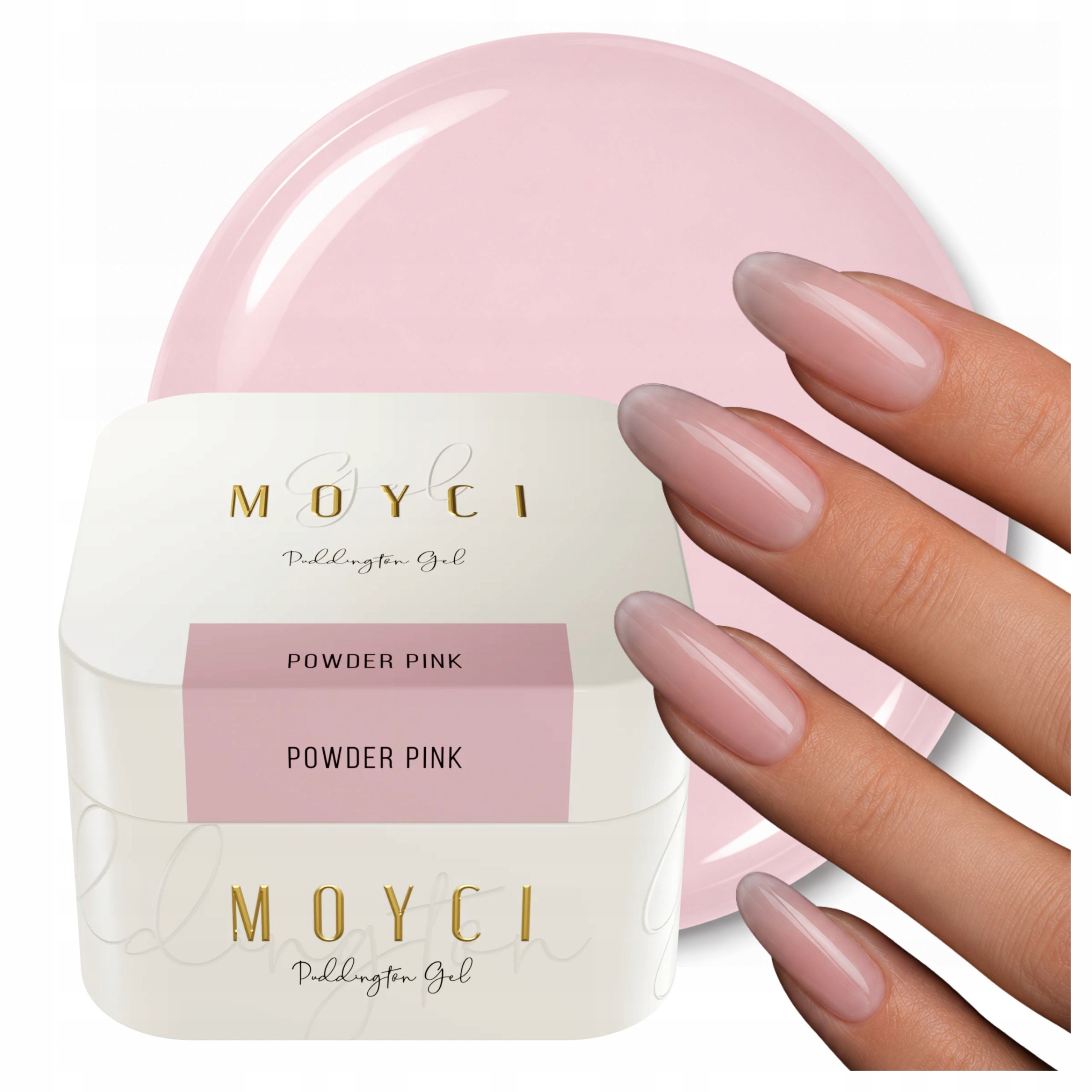 Żel budujący Moyci Puddington Gel Powder Pink