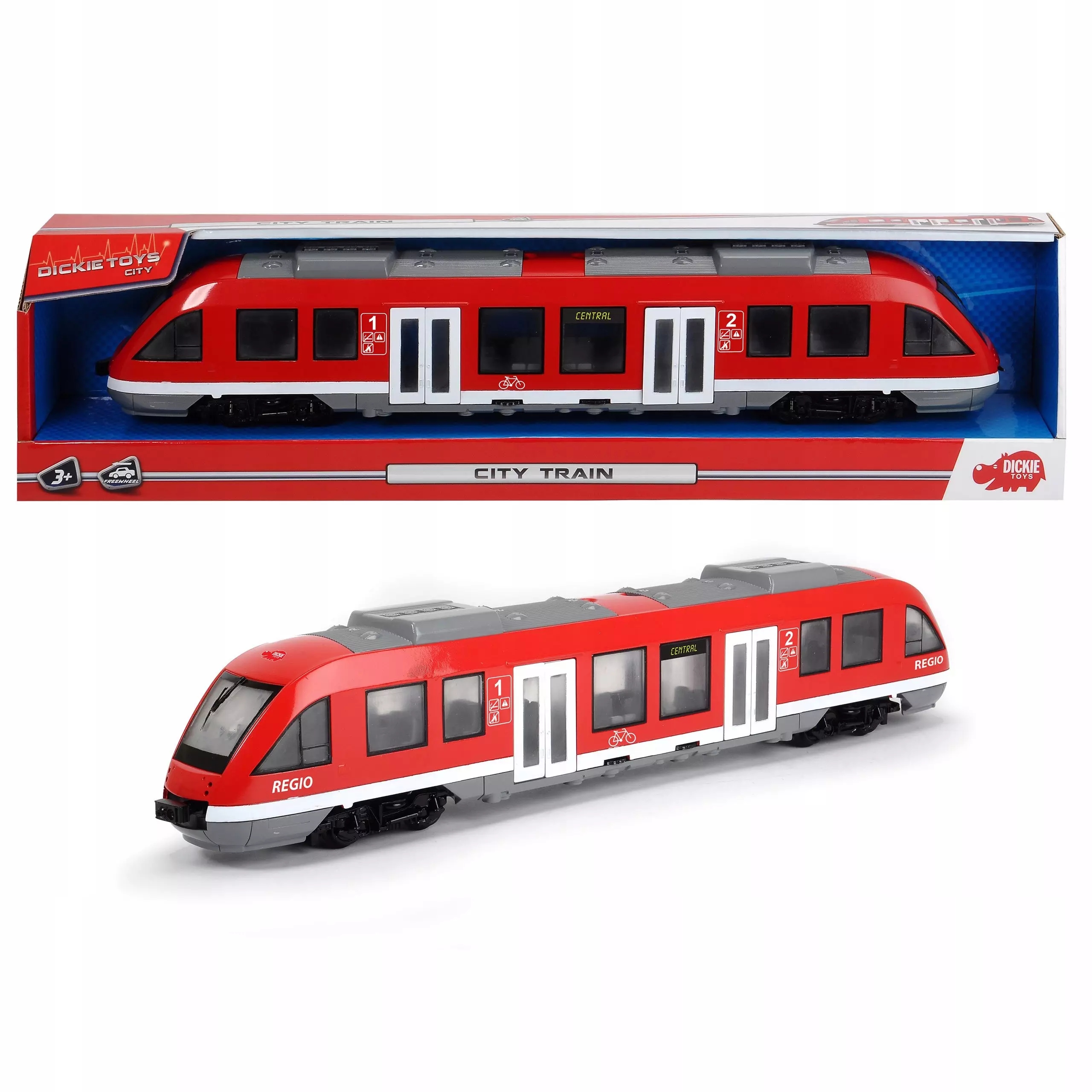 Dickie City. Pociąg miejski, 45 cm-Zdjęcie-0