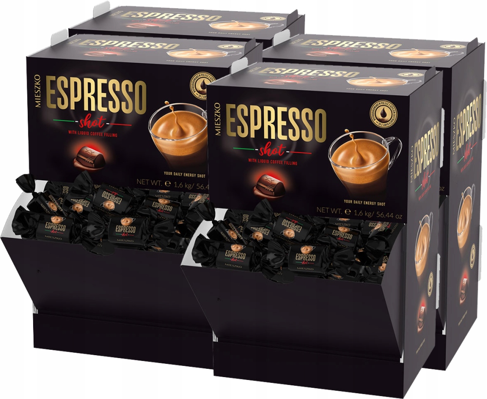 Czekoladki Mieszko Espresso 1.6kg x4