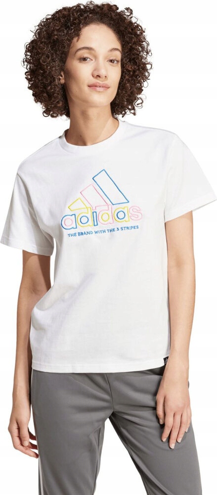 Tričko Adidas Xpress Logo Bílé IW5160 vel. Xs
