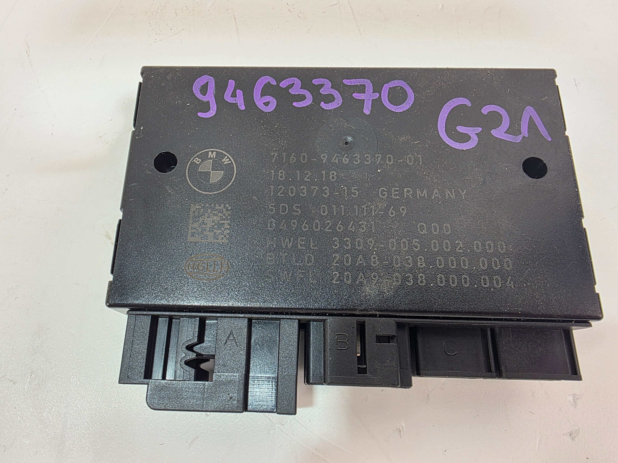 modulo Centralina HAKA BMW G26 G21 9463370