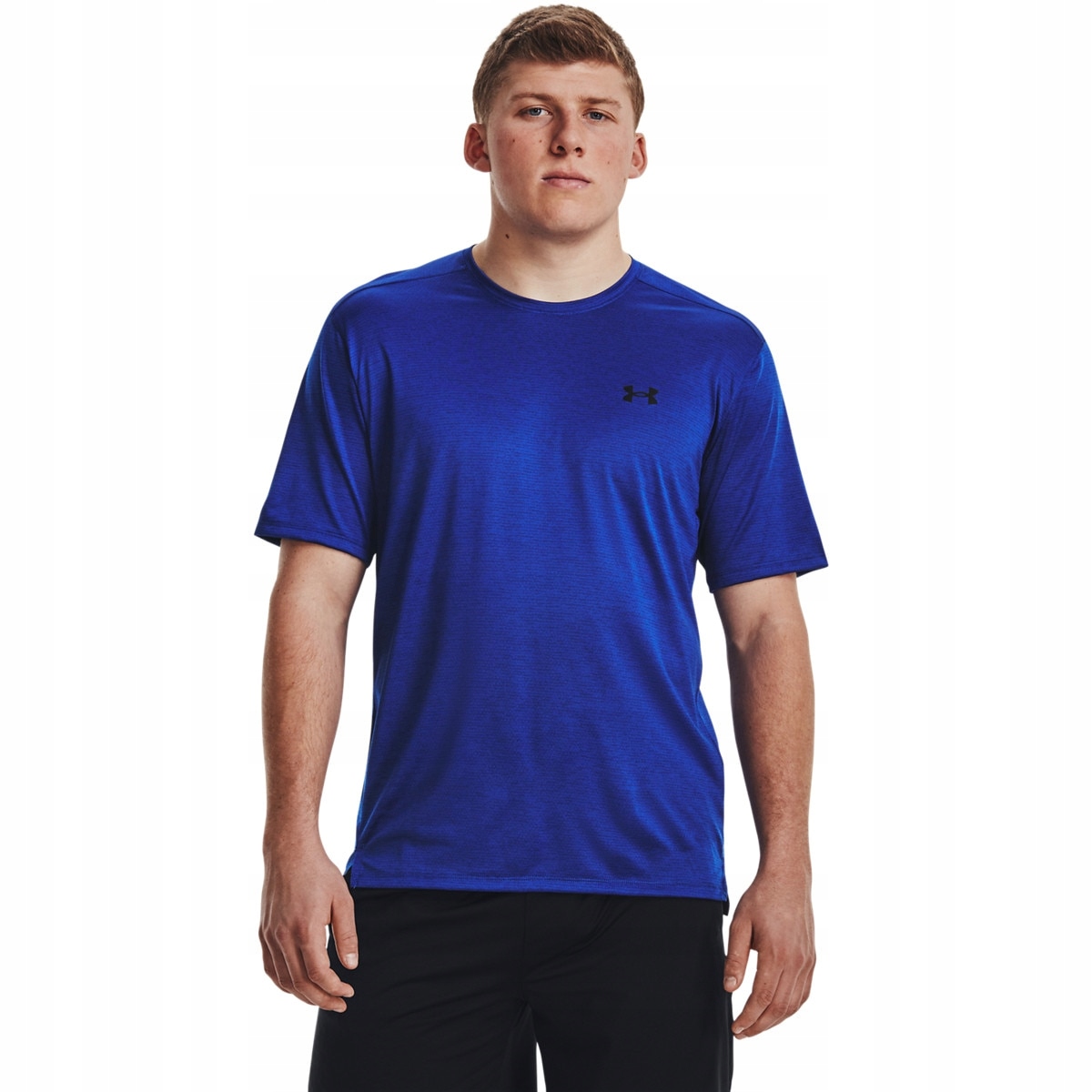 T-shirt treningowy męski koszulka Under Armour Tech Vent niebieski XXL