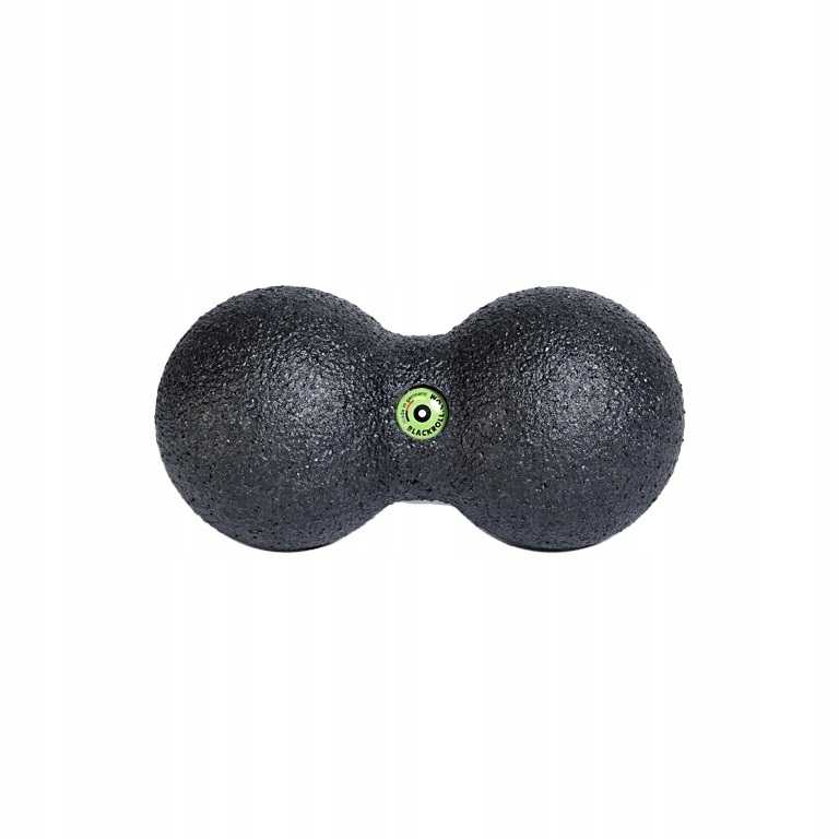 Dvojitý míč Blackroll 12 cm x 12 cm černý