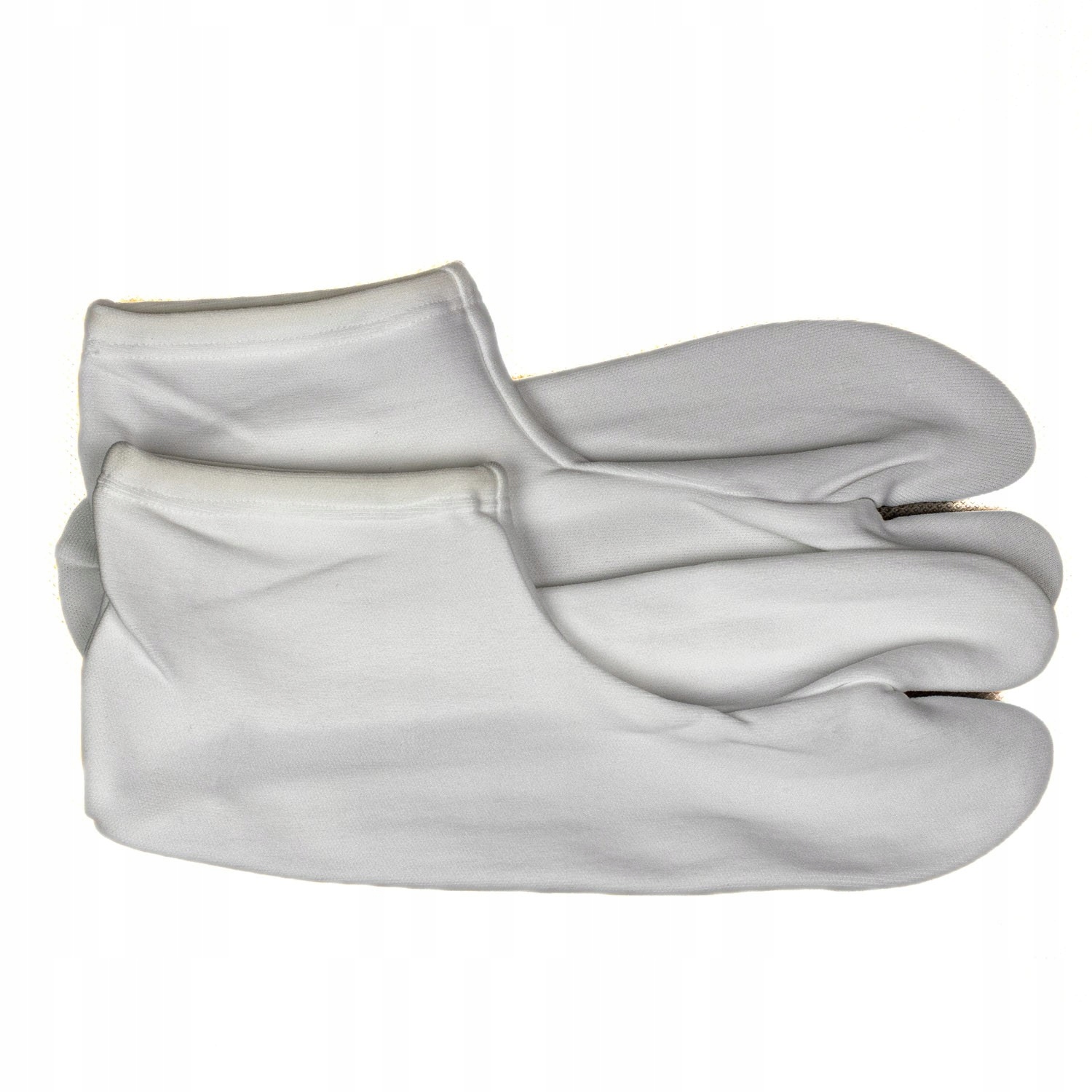 Japonské elastické Tabi Bílé nylonové výrobky vyrobené v Japonsku 38-40,5