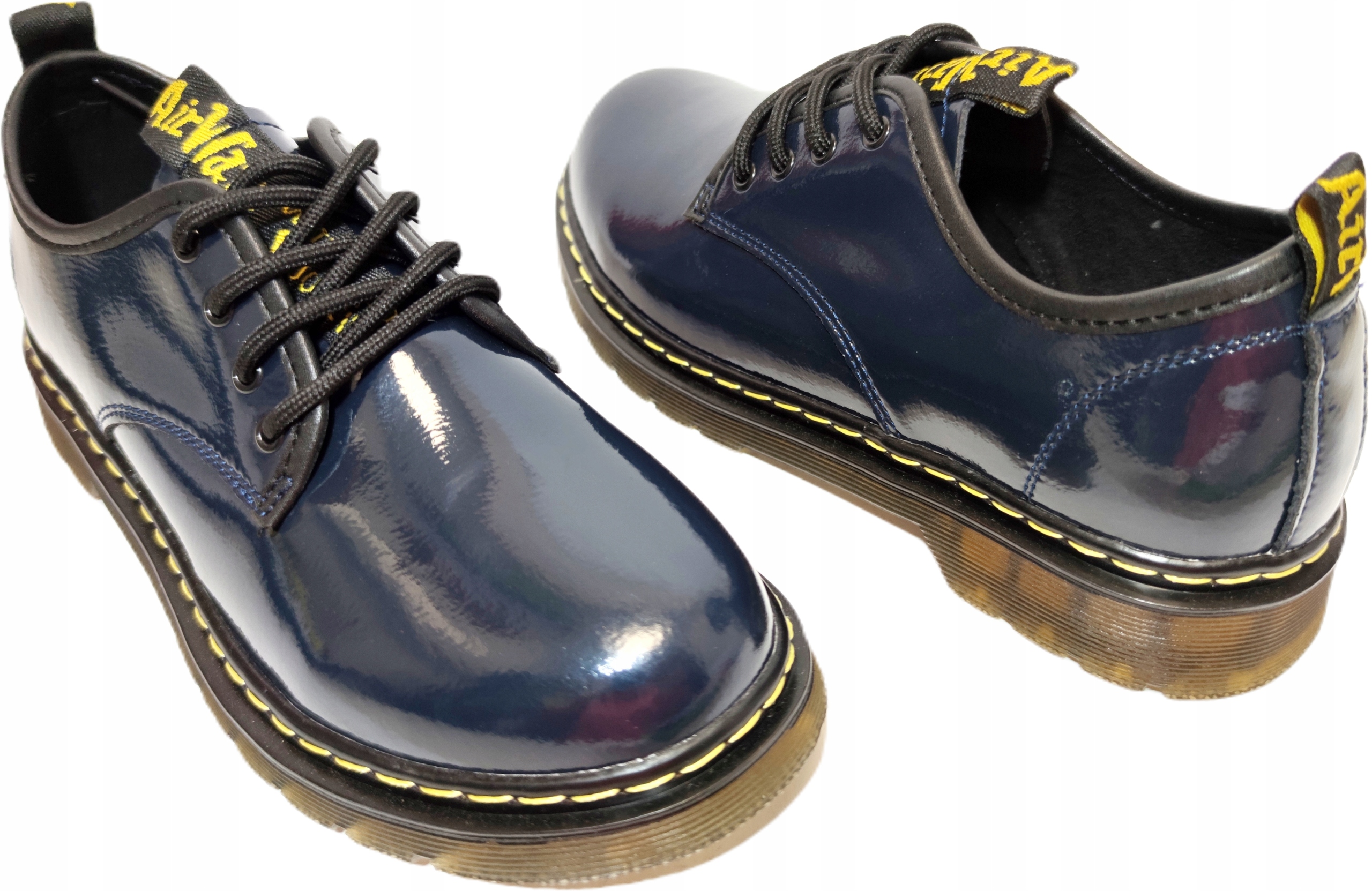 Lakové boty trapery T.sokolski j22-75 Námořnická Modrá r37