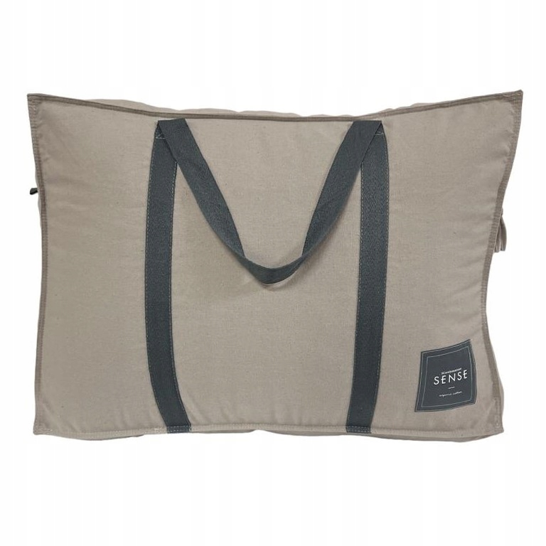 POKROWIEC TORBA ORGANIZER NA POŚCIEL KOCE KOŁDRĘ RĘCZNIKI BAWEŁNIANA