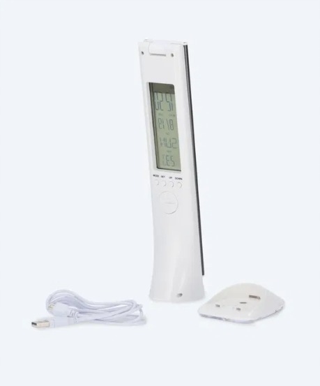 Niemiecka Lampka biurkowa LED WYŚWIETLACZ z USB Marka inna marka