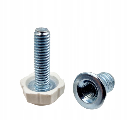 

10x Stopka nóżka meblowa regulowana M6 z mufą wbij