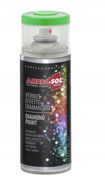 Lakier spray metaliczny efekt diamentowa niebieska perła 400ml