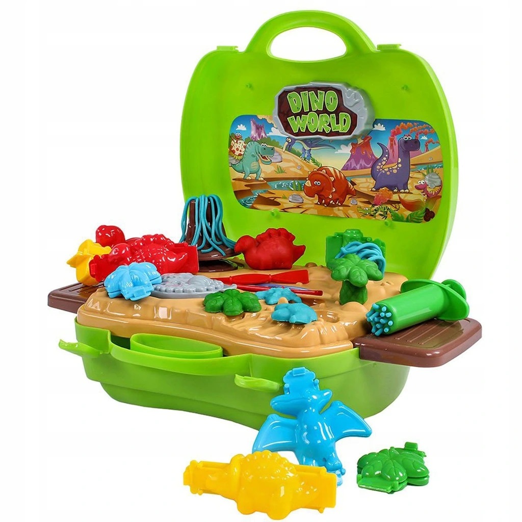 Плей до МИР ДИНОЗАВРОВ в чемодане Вес