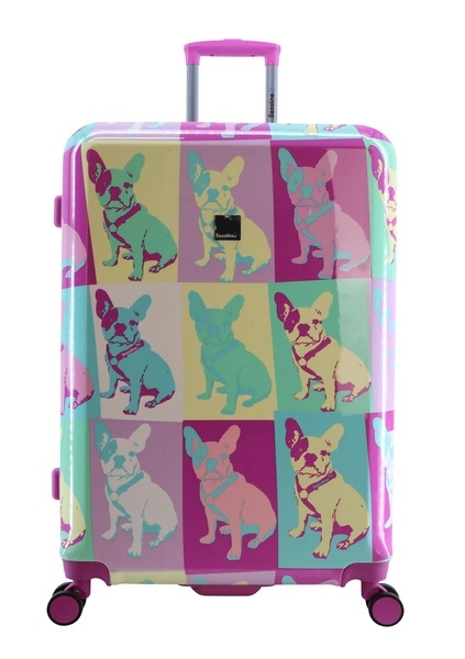 Velký kufr Saxoline Bulldog Color L