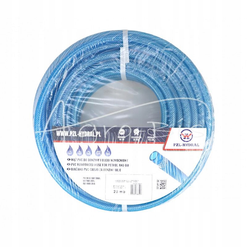 Wąż PVC do benzyny i oleju DN10 Wzmocniony 13bar P