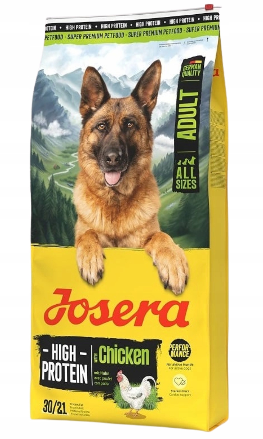 Levně Josera Adult High Protein Suché krmivo pro psa 12,5 kg kuře