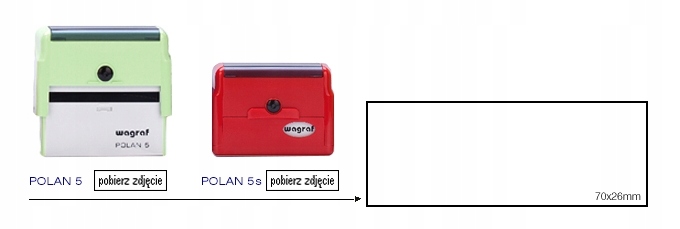 Pieczątki wielokolorowe 69x29 tekst logo + PROJEKT Liczba wersów 1-2 wersy 3-4 wersy 5-6 wersów 7-8 wersów