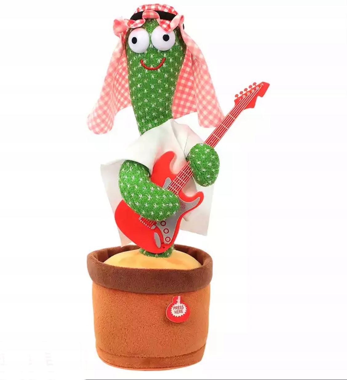 

Śpiewający Tańczący Kaktus arab z gitarą zabawka