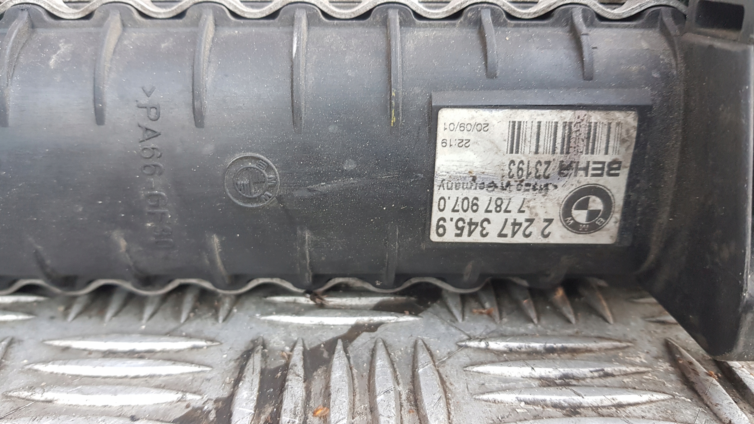 BMW E39 radiator WODCY 525D 3.0D 2247344
