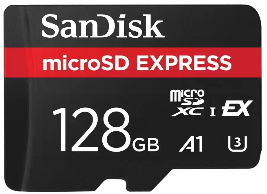 Karta Pamięci Sandisk Express micro Sd 128GB 880/480 Mb/s Ex Switch 2