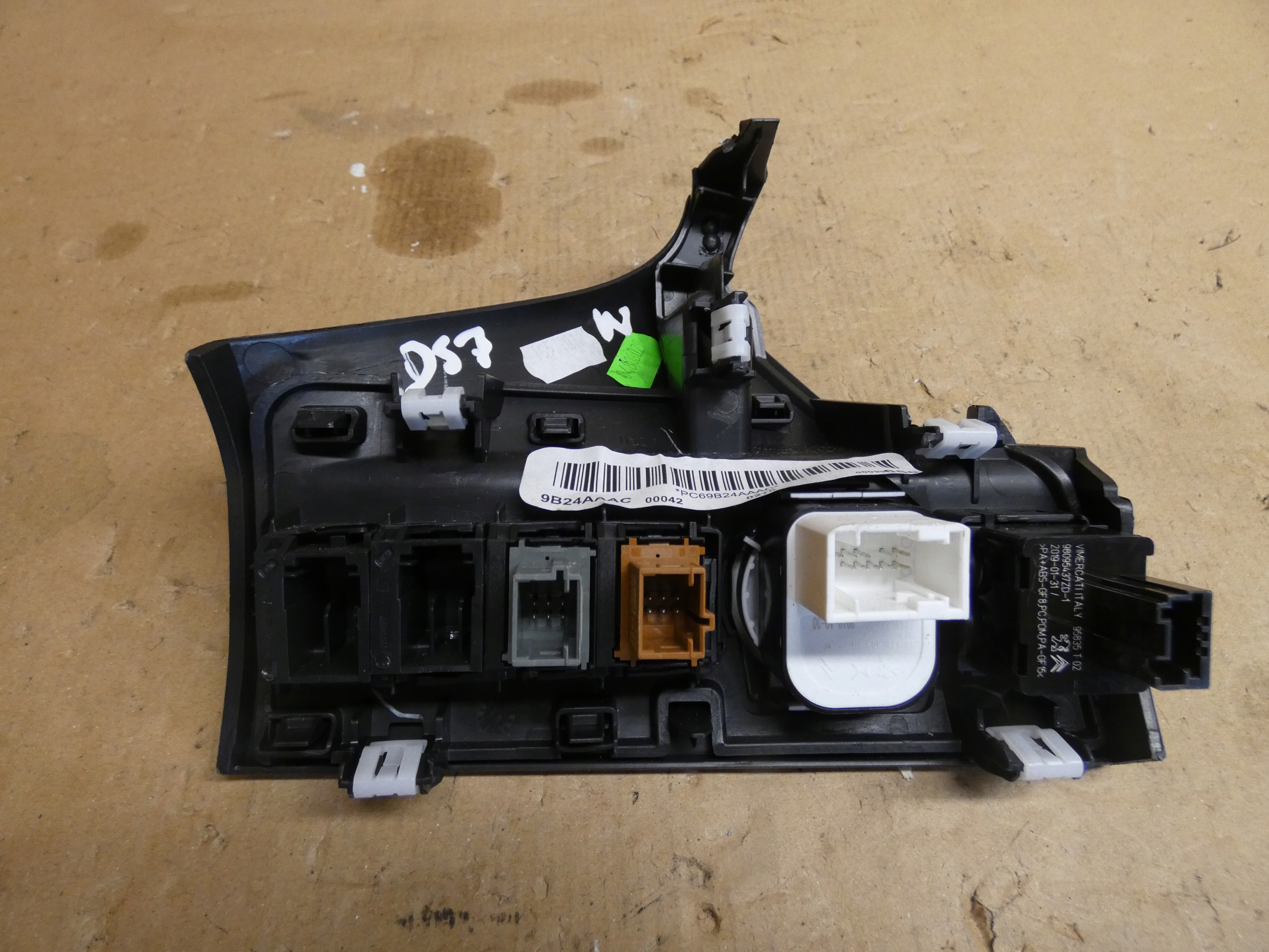 mirror control switch DS Automobiles 7 Crossback 9821274077