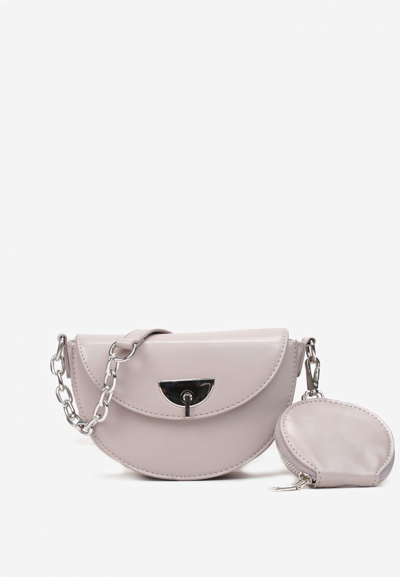 

Born2Be Jasnoszara Torebka Unisize Przez ramię