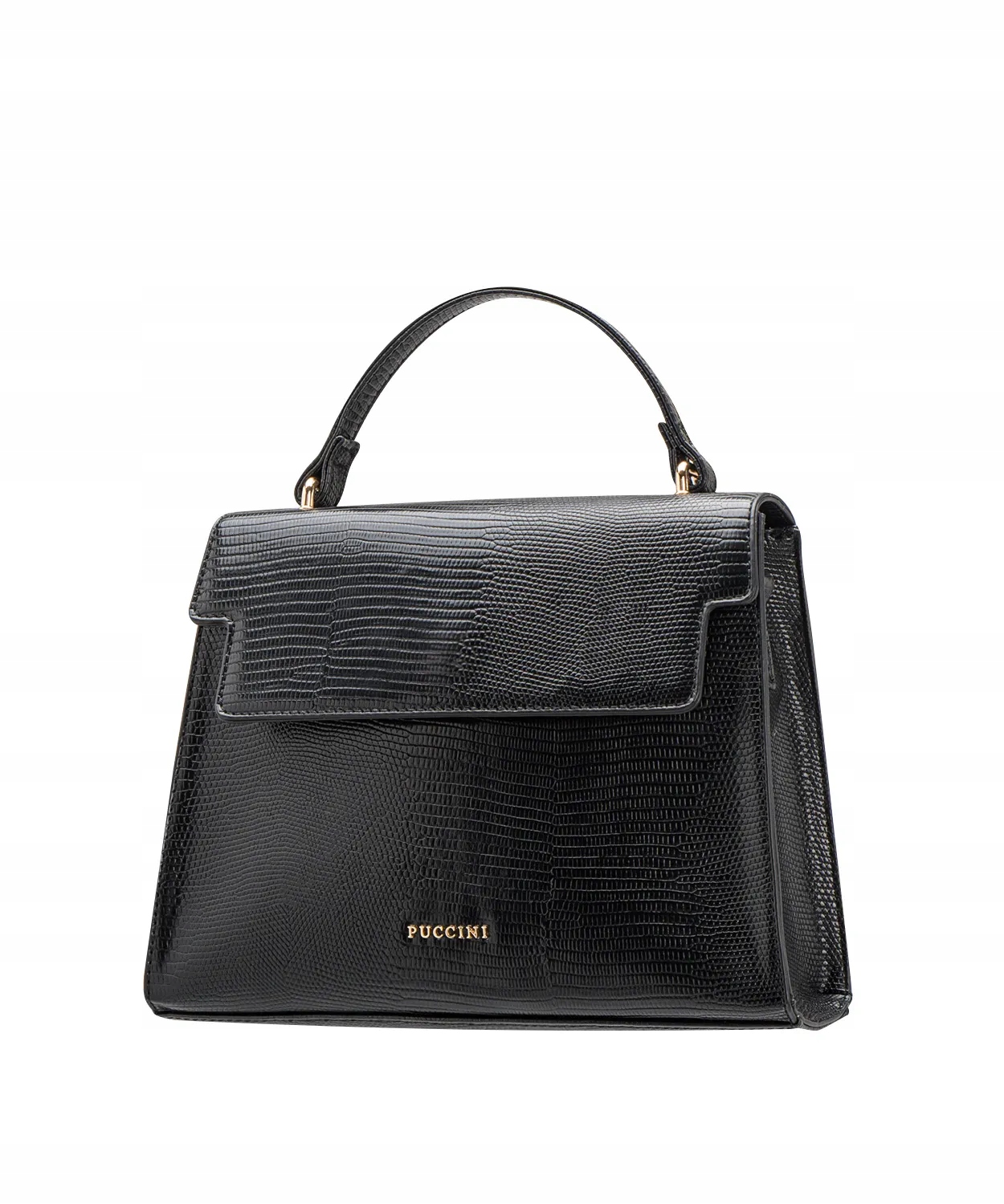 Dámská kabelka přes rameno Kufřík Puccini Černá BML042M-1