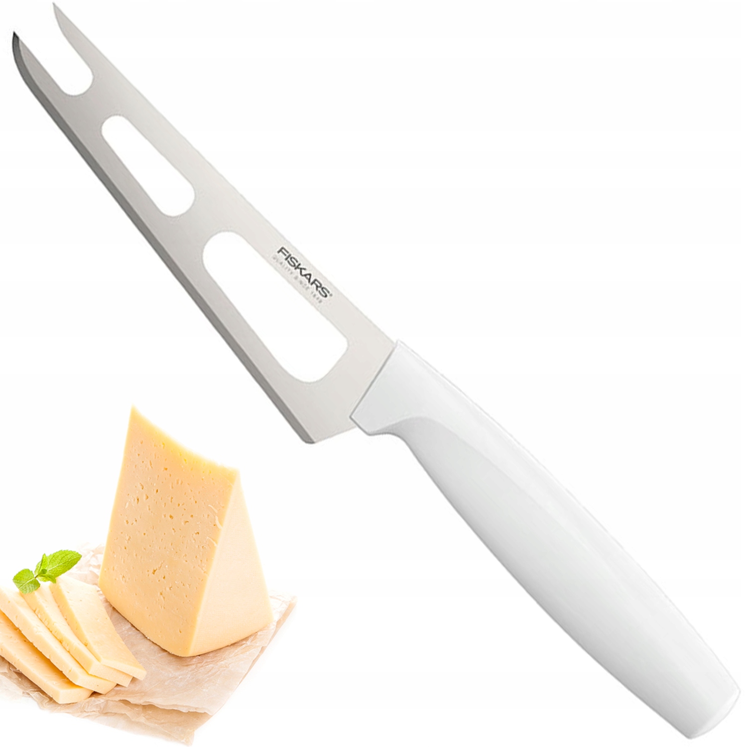 FISKARS NÓŻ DO SERA BIAŁY FUNCTIONAL FORM 1015987