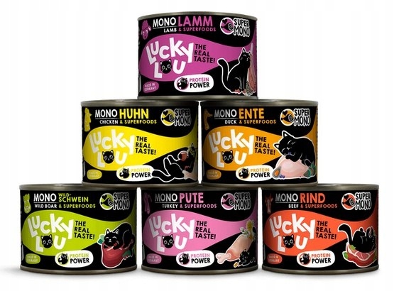 Lucky Lou SuperMono Multipack konzervy 6 x 200 g