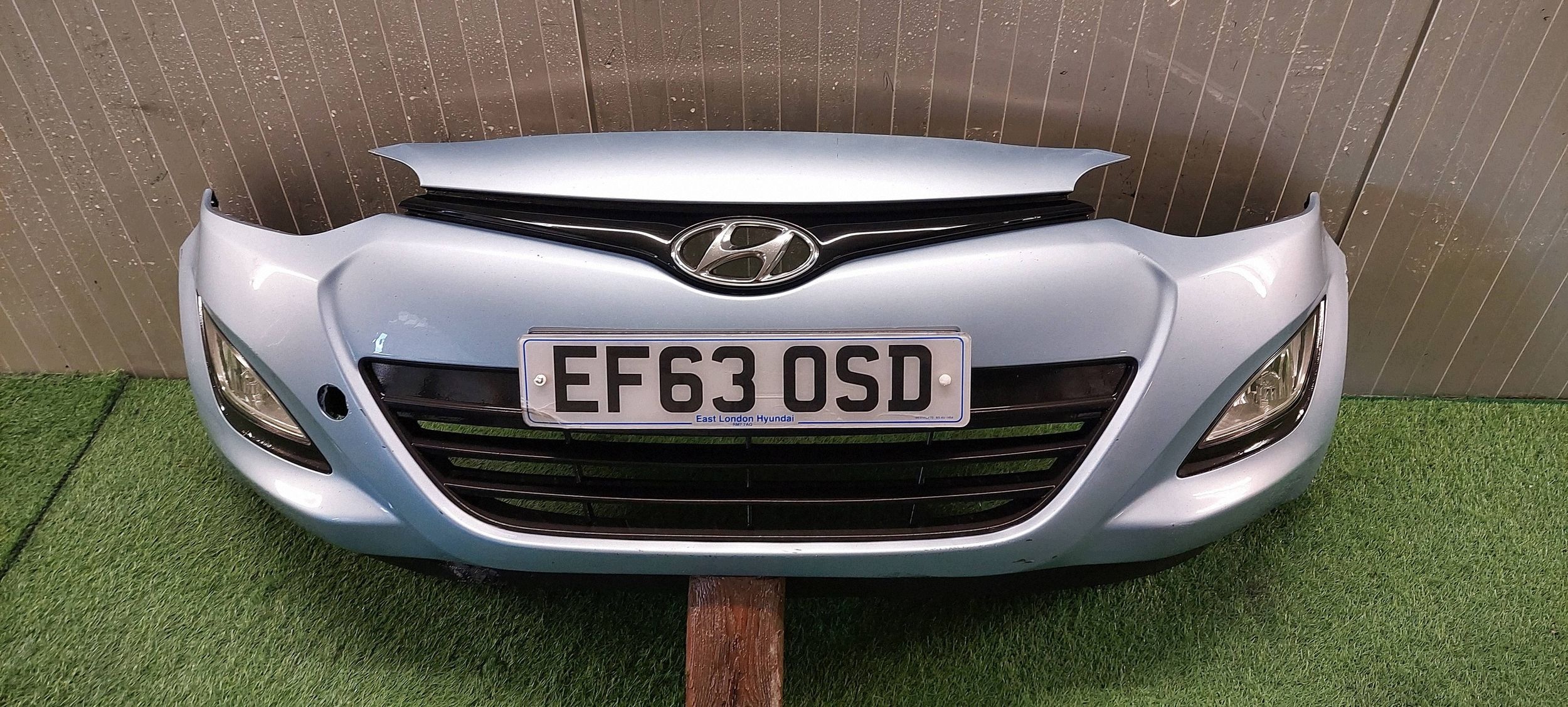 bumper front complete HYUNDAI I20 LIFT 12-14 LAK: XEU