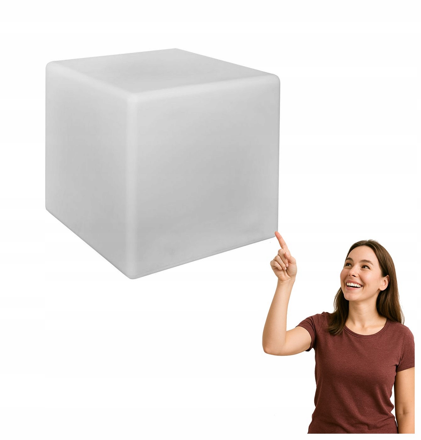 Prenosná vonkajšia lampa Cumulus Cube M Nowodvorski