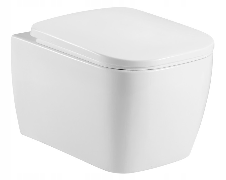 ZESTAW podtynkowy SLIM wc STELAŻ miska wc Rimelss Marka Reihe