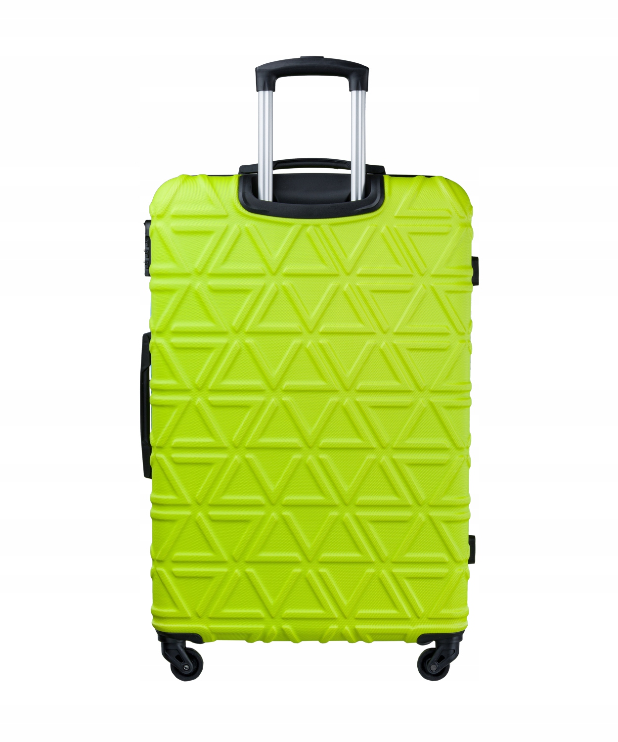 Walizka Duża Podróżna Na Kółkach Twarda ABS PUCCINI Limonkowa ABS018A 5B Kolor zielony