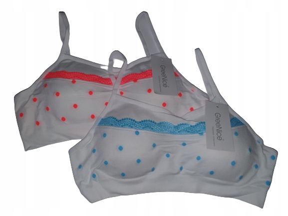 GREENICE biustonosz top bezszwowy stanik 122-128